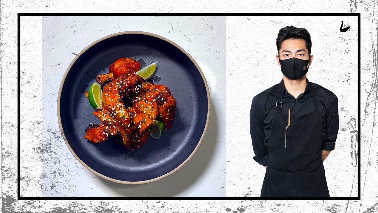 "Confit" Chicken Wings and Yuzu Kosho Gochujang Glaze