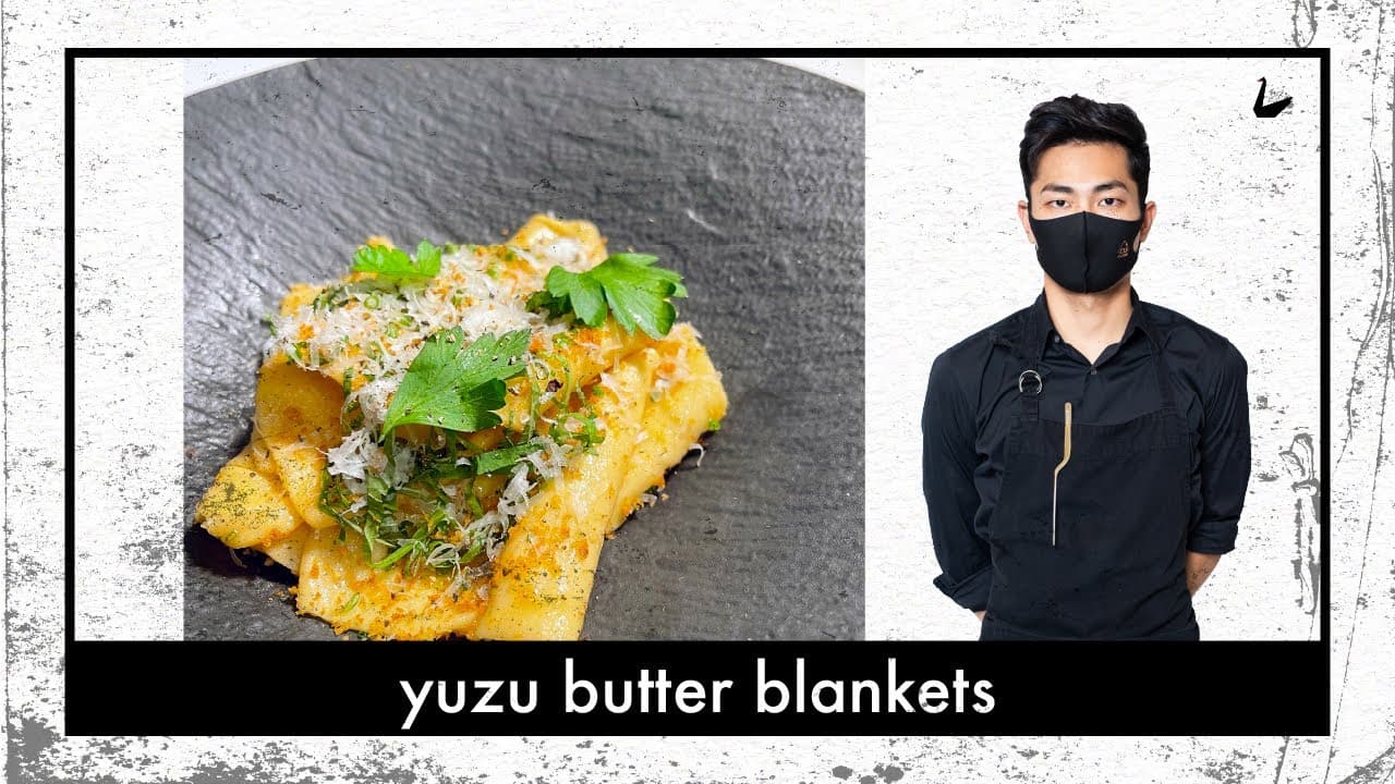Pasta Blankets with Brown Butter, Yuzu, and Dashi